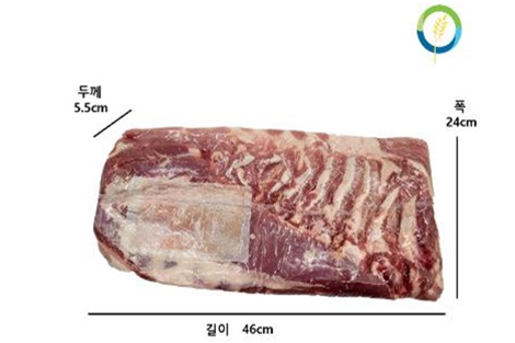 [직배송상품]삼겹살(청정지역 보리먹인 암퇘지)/캐나다/스프링힐/냉장/진공포장-직배송(기타)