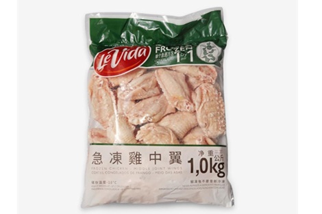 [직배송상품]미들윙/브라질/르비다/1kg*12팩/냉동/개별포장-직배송(기타)