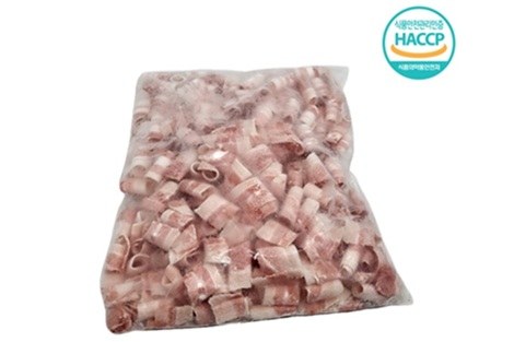 [직배송상품]이겹살(돌돌이)/스페인/2mm /1박스 2kg 5팩/냉동/실링포장-직배송(냉동차량,무료)