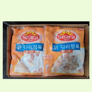[직배송상품]닭정육(닭다리살)/브라질/시에라/ 2kg*6팩 200g up/냉동/진공포장-직배송(기타)