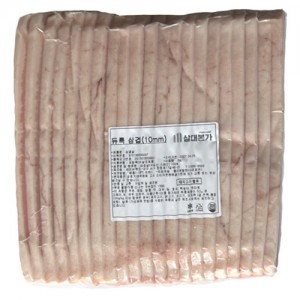 숙성삼겹살(듀록,세절)/스페인/10mm/2kg*8팩/냉동/기타-무료배송(택배)