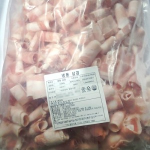 [직배송상품]삼겹살(돌돌이)/네덜란드/1.5mm/속포장PE/2.5kg*2팩/냉동/기타-직배송(기타)